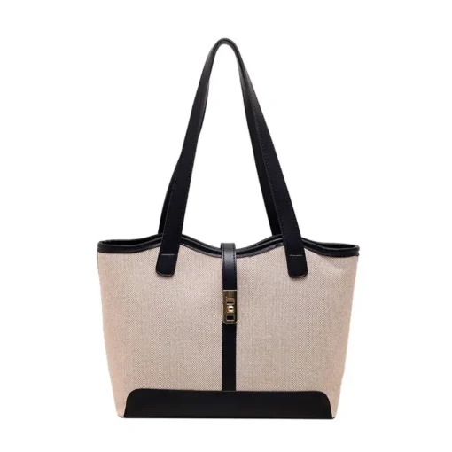 Bolsa Feminina Tote Harper Lona Premium – Casual Chic - Image 7