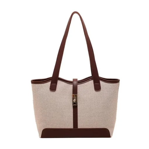 Bolsa Feminina Tote Harper Lona Premium – Casual Chic - Image 8
